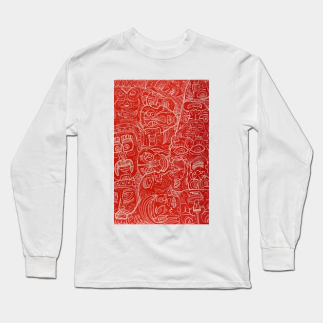 Amanita Long Sleeve T-Shirt by Bert Fiddler ART